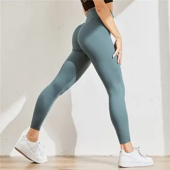 Ženske Legging za Fitnes Visoko Pasu Dokolenke Push Up Šport Dokolenke Ženske Seksi Slim Black Legging Šport