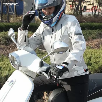Ženske Motoristična Jakna Poletje Moto Obrabe Motocikel Vožnjo Jakno Motokros Suknjič Dihanje Očesa Mestnih Prosti Čas Oblačila