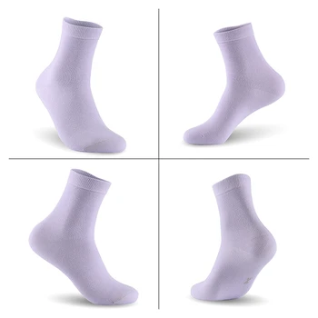 Ženske nogavice bombaž 6pairs/veliko žensk barva nogavice nogavice blagovne znamke 6 barv, velikosti, NAM 6.0-11.0 EU 36-42 VKMONY