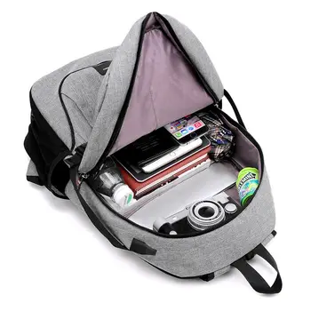 Ženske&moških vrečko 2019 nov modni multifunkcijski usb polnjenje laptop nahrbtnik moški študent torba ženske barva ženski nahrbtniki