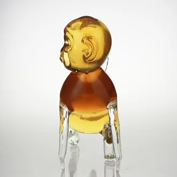 Živali opica oblikovan design domov lead-free viski decanter novost, vina, steklenica vina decanter za alkoholnih Pijač Škotskega Viskija 1201-06