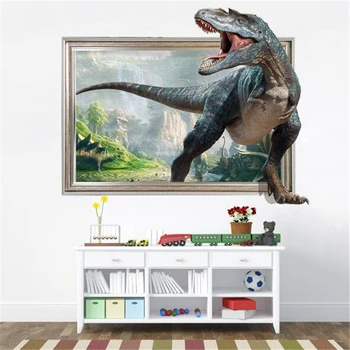živo 3D dinozaver stenske nalepke doma dekoracijo jurassic obdobju živali filmski plakat stenske nalepke za otroke sobe Filmski plakat