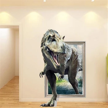 živo 3D dinozaver stenske nalepke doma dekoracijo jurassic obdobju živali filmski plakat stenske nalepke za otroke sobe Filmski plakat