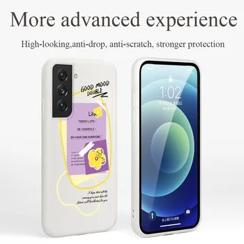 Žlahtno Cvetje Primeru Telefon Za Samsung Galaxy S20 S21 FE S10 Opomba 20 10 Ultra Plus A72 A52 A42 A12 A32 A02S 4G 5G Silikonski Pokrov